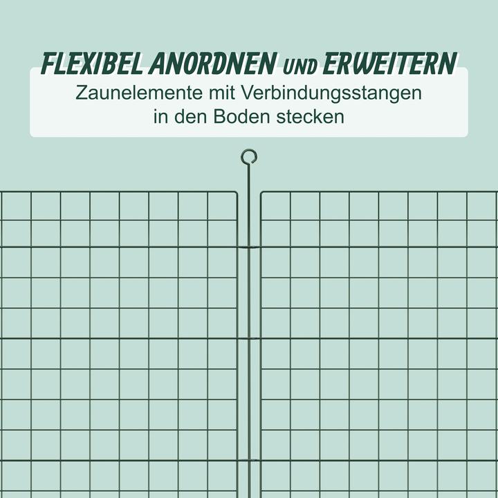 Produktbild Relaxdays 5x Teichzaun