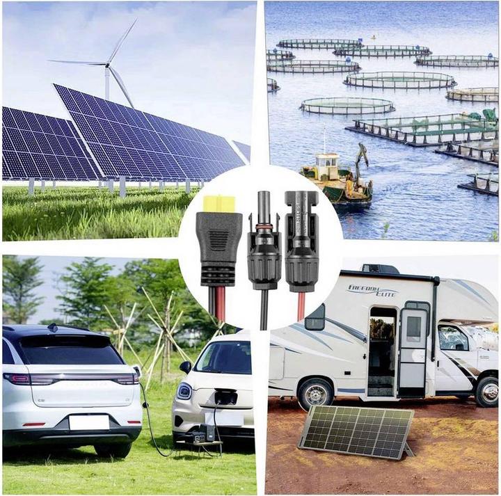 Produktbild Tru Components PV-Solarstecker auf XT60-Kabel (Solarstecker)