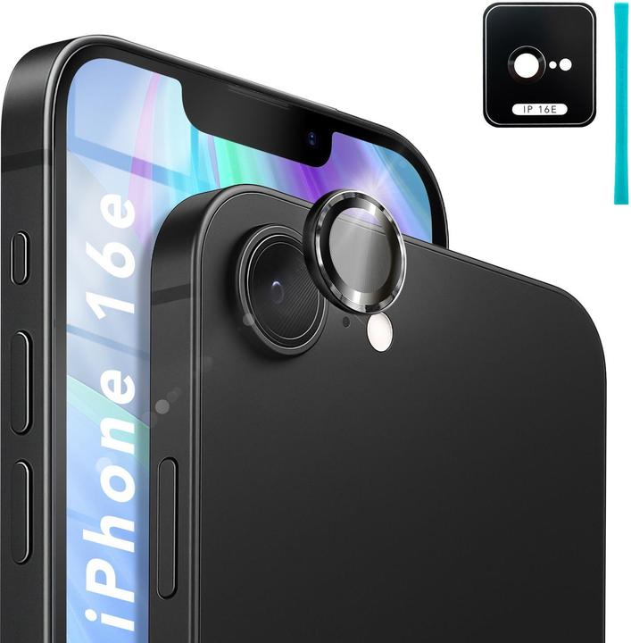 Immagine prodotto Nalia Focus.Pro CLX - Kameraschutz Linsenglas Reflexionsfrei - Camera Lens Protector (1 Pezzo/i, Apple iPhone 16e)