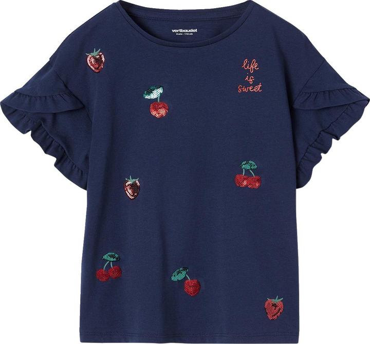 Cerises, Bleu foncé