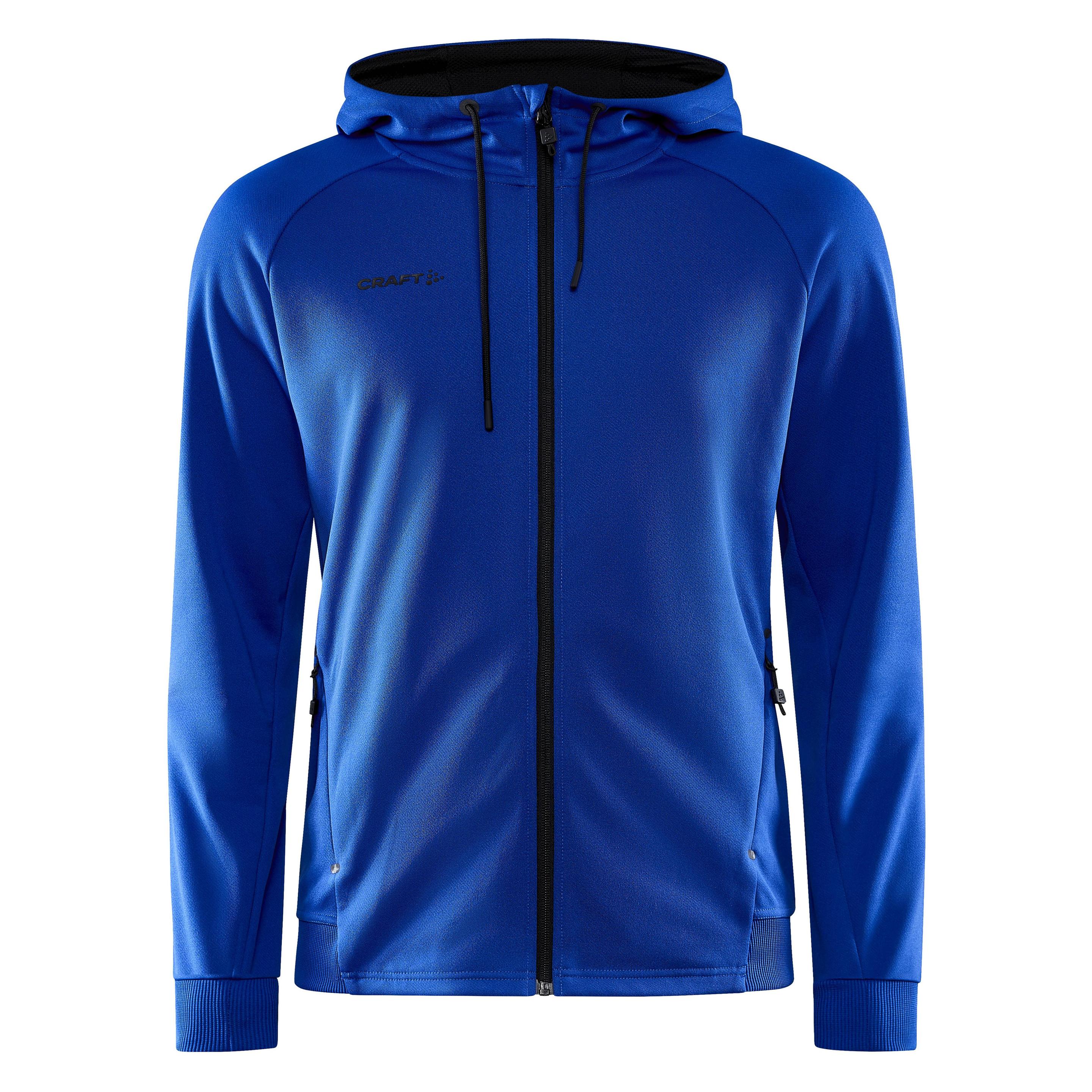 Craft, Herren, Pullover, Adv Unify Fz Hood M, Blau, (L)