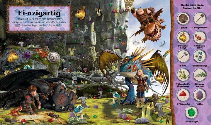 Produktbild Panini Dragons: 1001 Drachensachen zum Suchen und Entdecken (Deutsch, Panini Verlags GmbH, 2017)