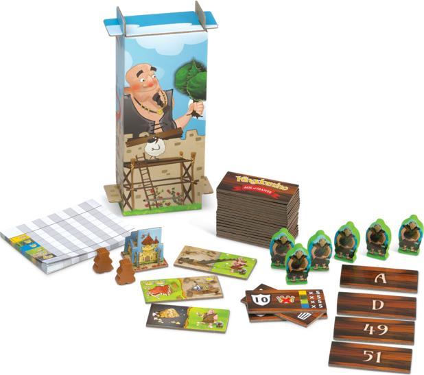 Actual product image Blue Orange Kingdomino Extension Age Of Giants (German, French, Italian, English)