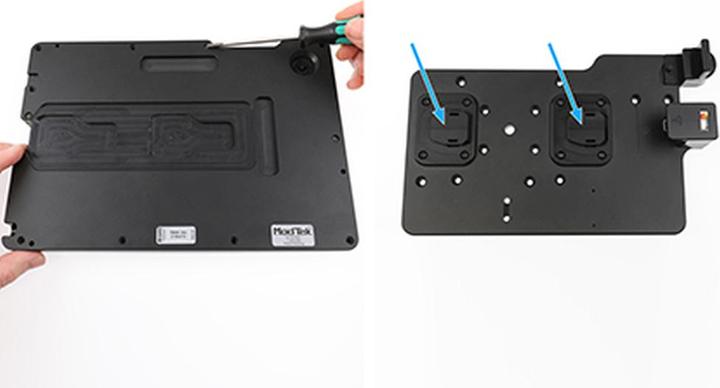 Actual product image Brodit ModTek Hard Case for SAMSUNG Galaxy Tab A9+ (Galaxy Tab A9+)