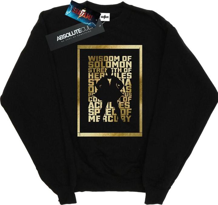 Produktbild Shazam Gold Text Sweatshirt (3XL)