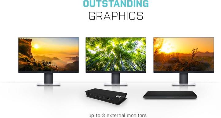 Image du produit i-tec Station d'accueil intelligente USB-C triple écran, PD 65W (USB-C, 3 ports)