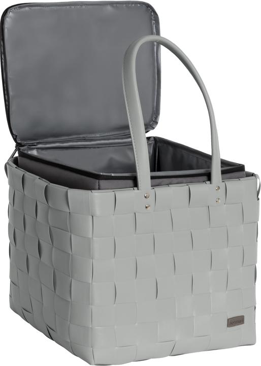 Actual product image Normani Flechtkorb mit grosser Kühltasche (17 l)