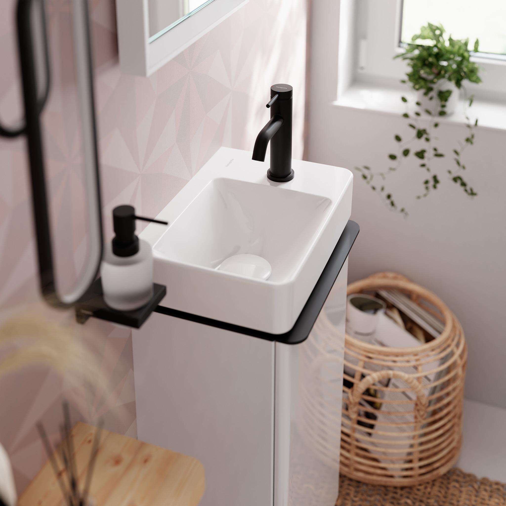 Thumbnail - hansgrohe, Badarmatur, Tecturis S Einhebel-Waschtischarmatur 80 CoolStart wassersparend+, Ausladung 108 mm, 7