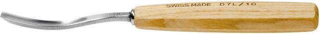 Actual product image Gouges pour amateurs droite profonde-creux cintre D7L 10 mm