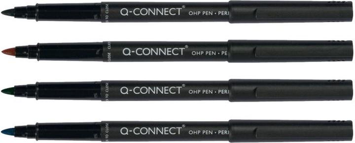 Produktbild Q-Connect OHP Marker permanent (4x)