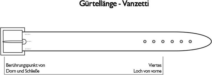 Produktbild Vanzetti Ledergürtel (85)