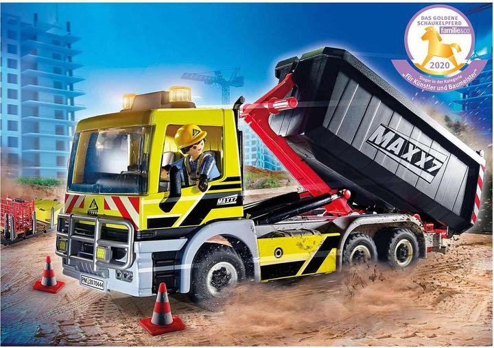 Productafbeelding Playmobil Vrachtwagen met wissellaadbak (70444, Playmobil Stad Actie)