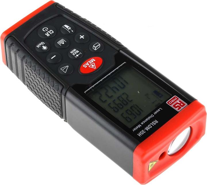 Actual product image RS PRO 35m Distance Meter (35 m, 635 nm)