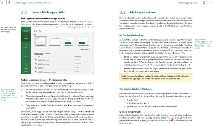 Produktbild Excel 2021 - Stufe 1: Grundlagen (Deutsch, Anja Schmid, Inge Baumeister, 2022)