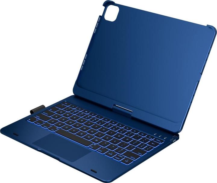Actual product image Typecase Case Flexbook Touch with keyboard for iPad Air 11" 2024/2025 pacific blue (Eng. Int., Apple iPad Air 11 2024, Apple iPad Air 11 2025, Apple iPad Air 11 2026)