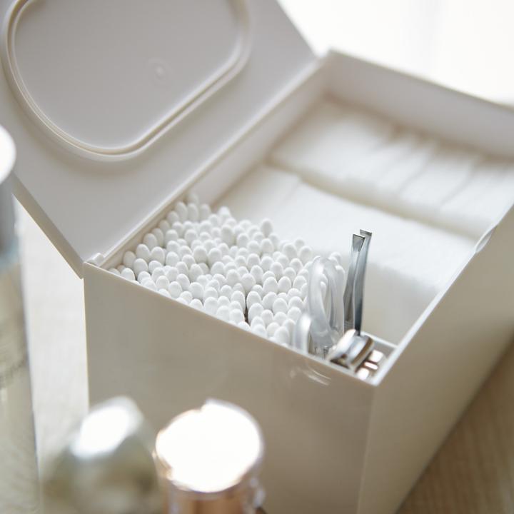 Actual product image Yamazaki VEIL bathroom storage box