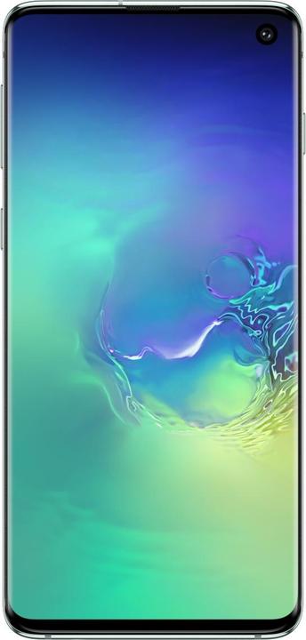 Produktbild Samsung Galaxy S10 (128 GB, Prism Green, 6.10", Hybrid Dual SIM, 4G)