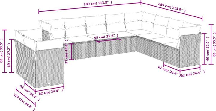Produktbild vidaXL Nilo