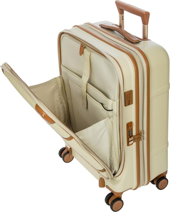 Immagine prodotto Brics Carrello cabina Bellagio a 4 ruote da 55 cm con ripiegamento elastico (40 l, Bagaglio a mano (fino a 50 litri))