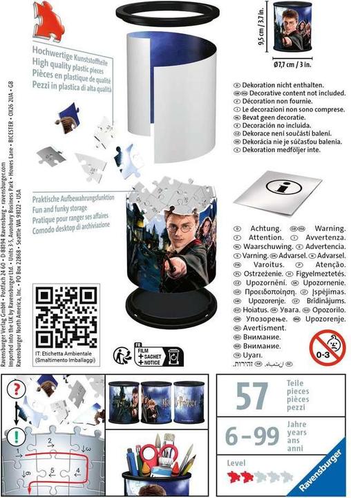 Produktbild Ravensburger Utensilo Harry Potter (54 Teile)