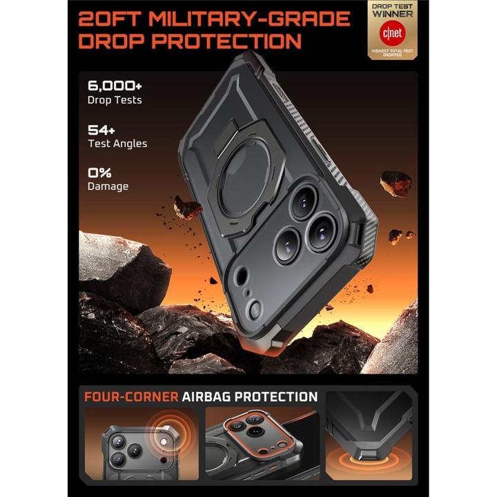 Actual product image Supcase UB Grip Mag MagSafe Case für iPhone 17 Pro Max - Grau (Apple iPhone 17 Pro Max)