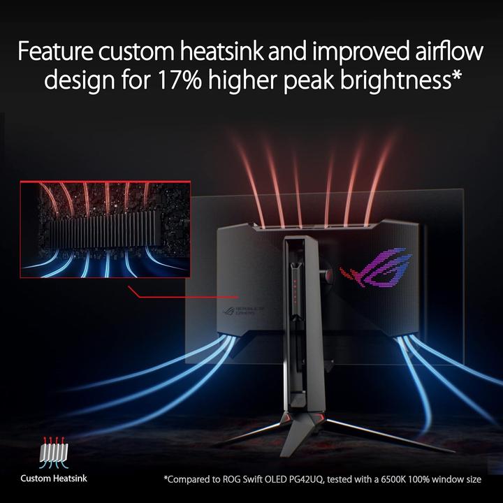 Produktbild ASUS ROG Swift PG27AQDM (2560 x 1440 Pixel, 26.50")