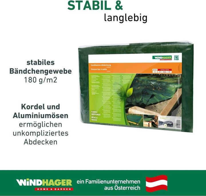 Image du produit Windhager Couverture de bac à sable (2 x 2 m)