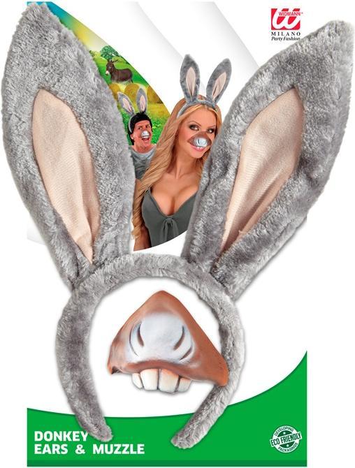 Immagine prodotto Widmann Set asino: orecchie e naso