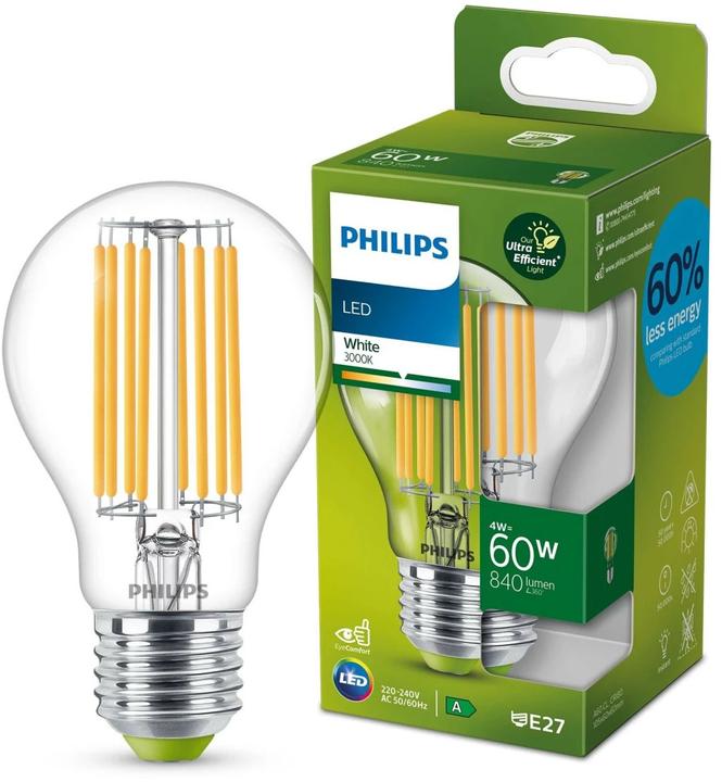 Image du produit Philips LED Classic (E27, 4 W, 840 lm, 1 x, A)