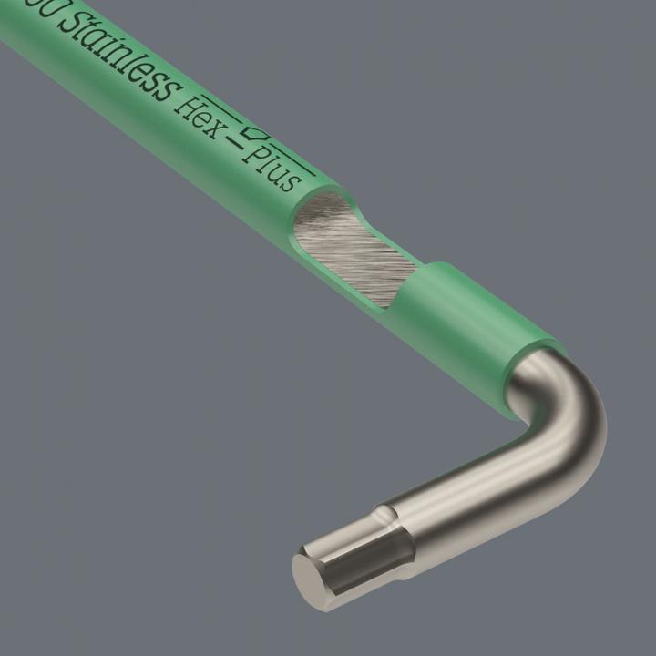 Actual product image Wera 3950/9 Hex-Plus Multicolour Imperial Stainless 1