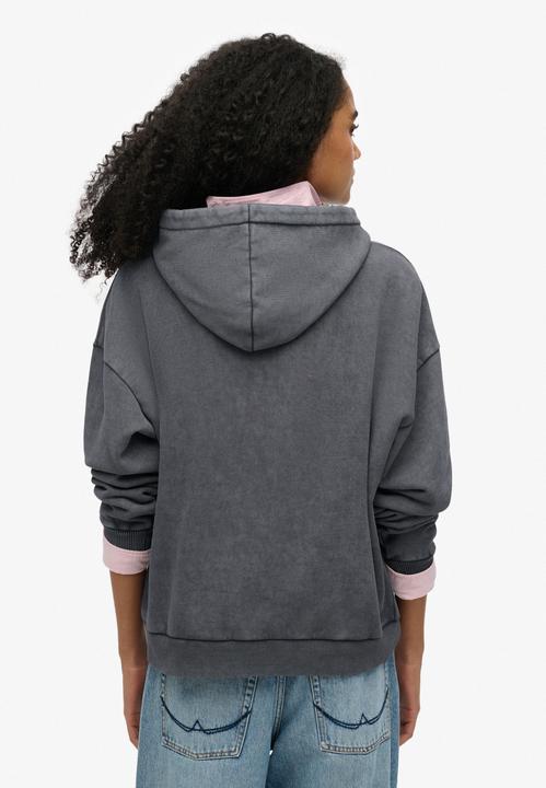 Produktbild Superdry Lässiges Vintage Hoodie mit Metallic-Logo (XS)