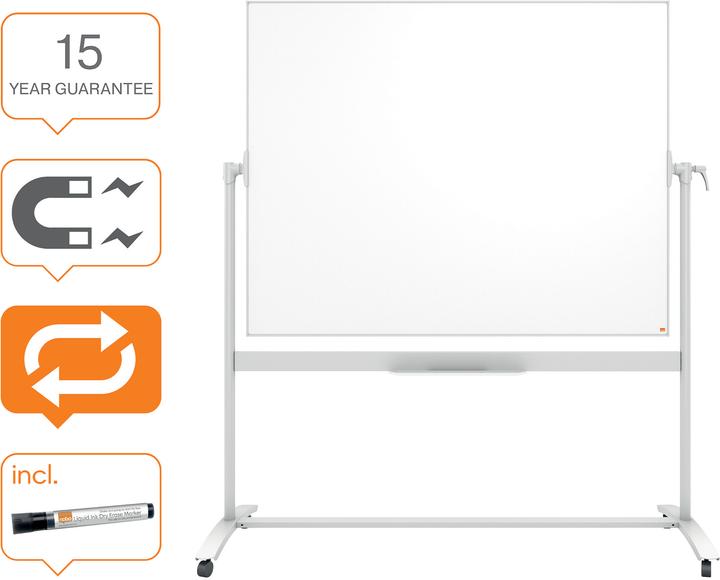 Produktbild Nobo Mobile Drywipe Board 1901031 1200X1500mm (120 x 150 cm)