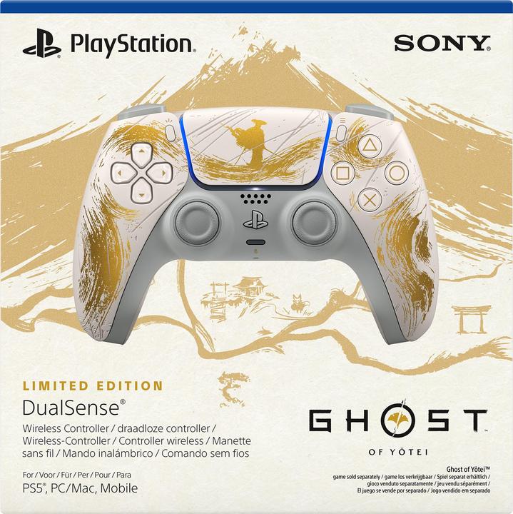 Produktbild Sony DualSense Wireless-Controller Limited Edition Ghost of Yotei (PS5)