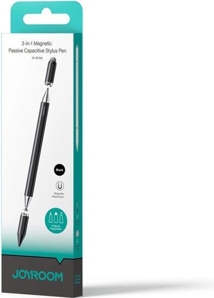 Image du produit Joyroom JR-BP561 3-in-1 Magnetic Stylus Pen - Black
