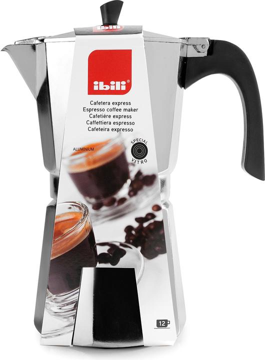 Produktbild Ibili Esspressokocher Bahia 300 ml Espressokocher aus Aluminium für 6 Tassen (6 Tassen)