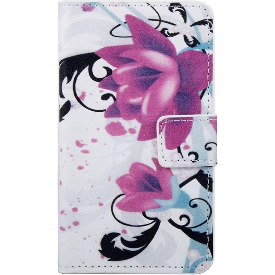 König Design Handyhülle Tasche für Handy Microsoft Lumia 950 XL Lotusblume Lila / Violette (Microsoft Lumia 950 XL), Sma...