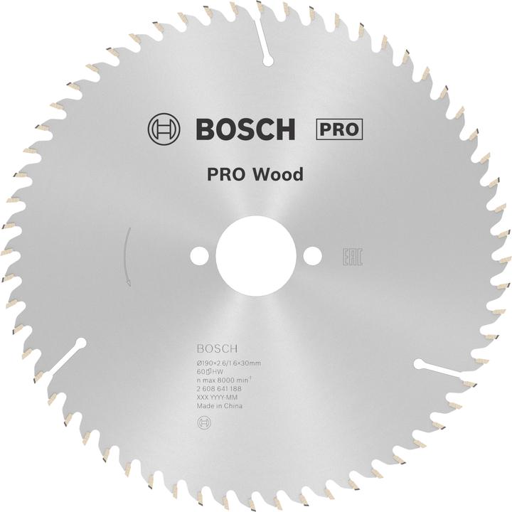 Productafbeelding Bosch Professional Zubehör Cirkelzaagblad Optiline Wood