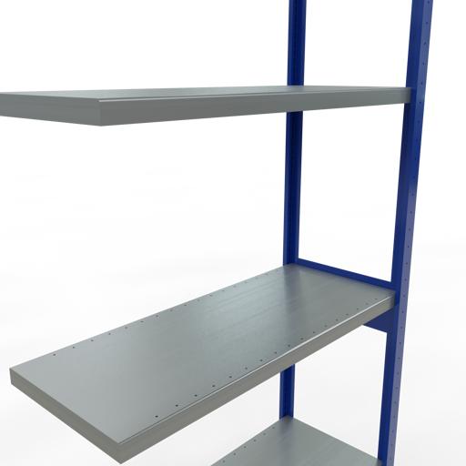 Actual product image Schulte Lagertechnik MULTIplus250 boltless add-on bay system with length bolts