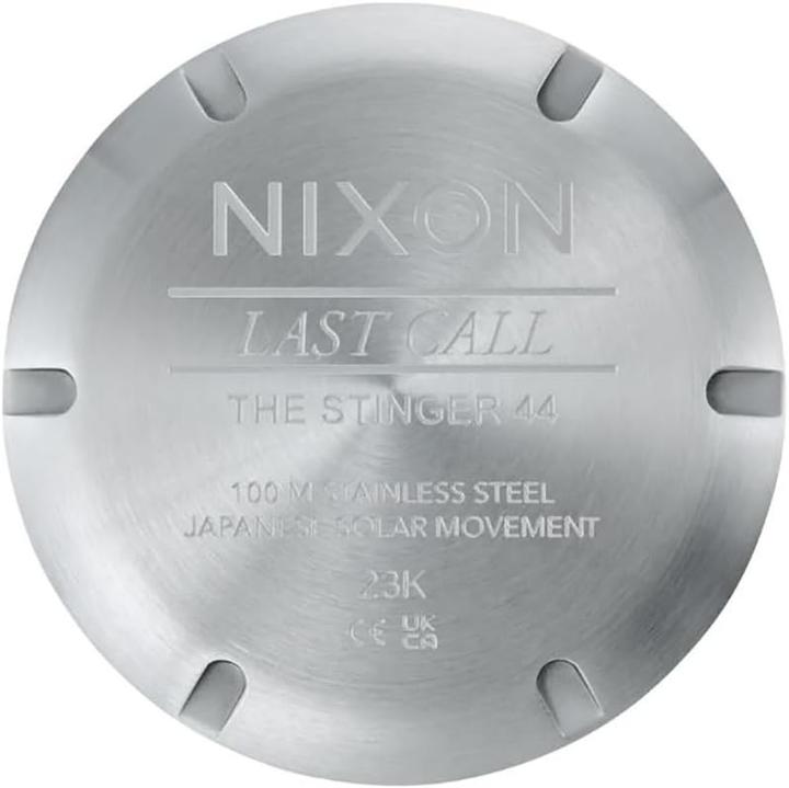 Image du produit Nixon Horloge analogique à quartz avec bracelet en acier inoxydable (Montre analogique, 47.30 mm)