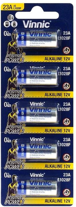 Immagine prodotto Vinnic Batteria per telecomando auto (5 pz., A23, 54 mAh)