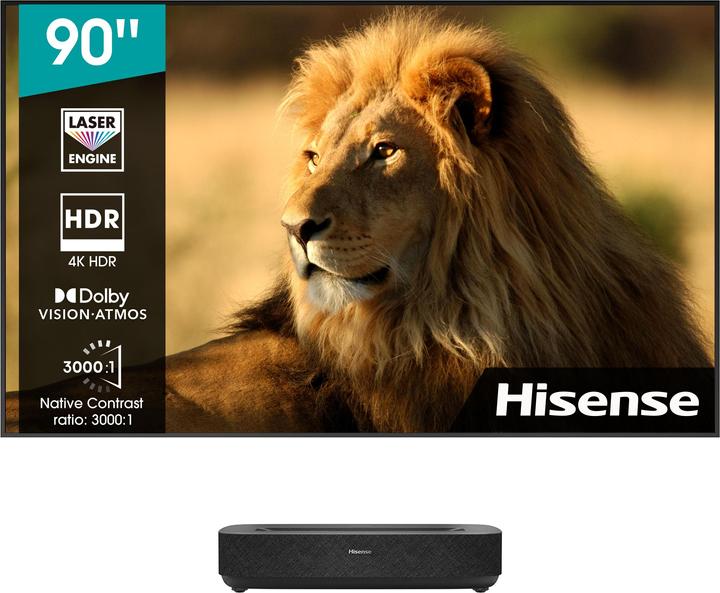 Hisense 90L5HD (4K, 2100 lm, 0.22	:1)