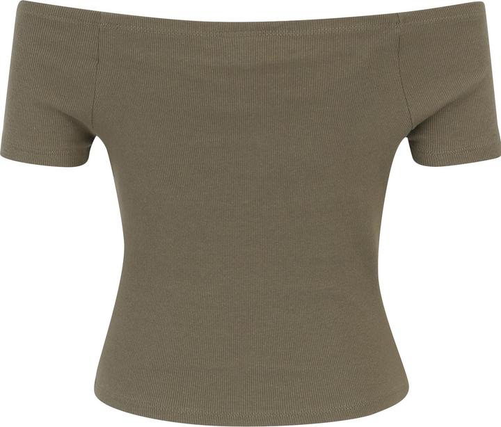 Produktbild Urban Classics Ladies Off Shoulder Rib Tee 2-Pack (S)