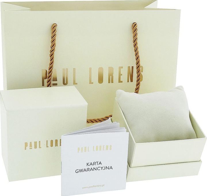 Actual product image Paul Lorens MEN'S WATCH - PL10401B-4D1 (zg352c) + BOX
