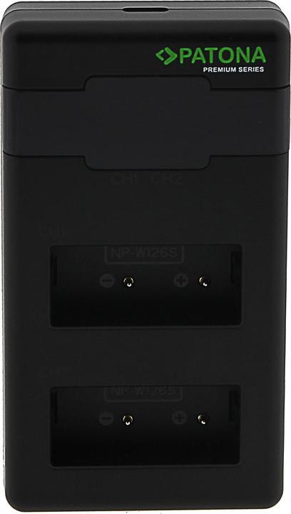 Produktbild Patona Premium Twin Ladeg. Fuji NP-W126 (Kamera Akku Ladegerät)