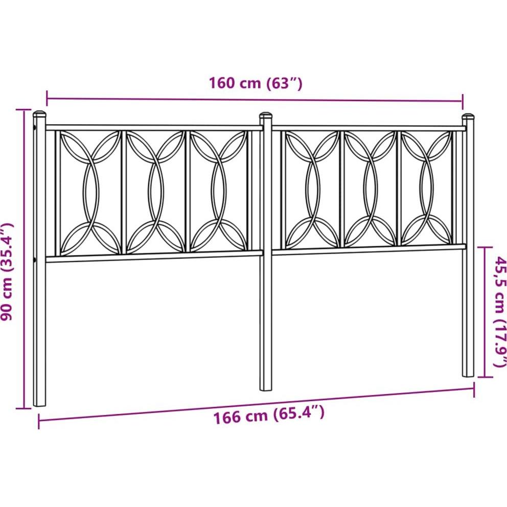 Thumbnail - VidaXL, Bett Zubehör, La§In (166 x 3 x 90 cm)