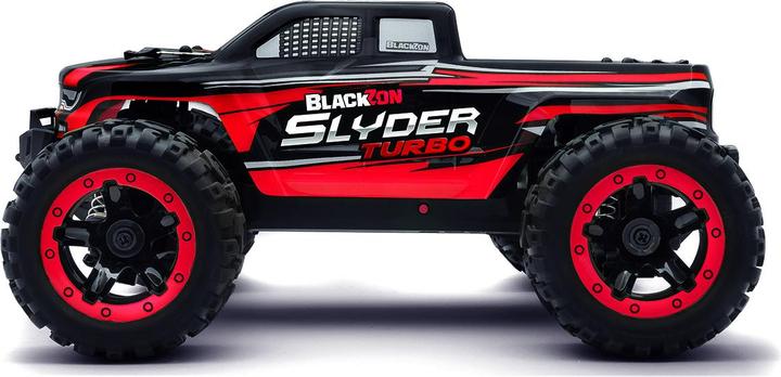 Actual product image Blackzon - Slyder MT Turbo 1/16 4WD 2S Brushless - Red (540211) (RTR Ready-to-Run)