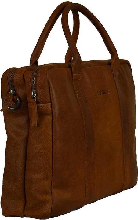 Immagine prodotto DSTRCT Laptoptas / Werktas - Dames - 15.6 inch - Leer - Main Street - Cognac (15.60")