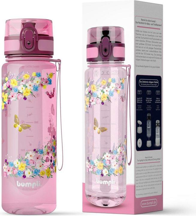 Produktbild Bumpli Trinkflasche Blumen 500 ml (0.50 l)