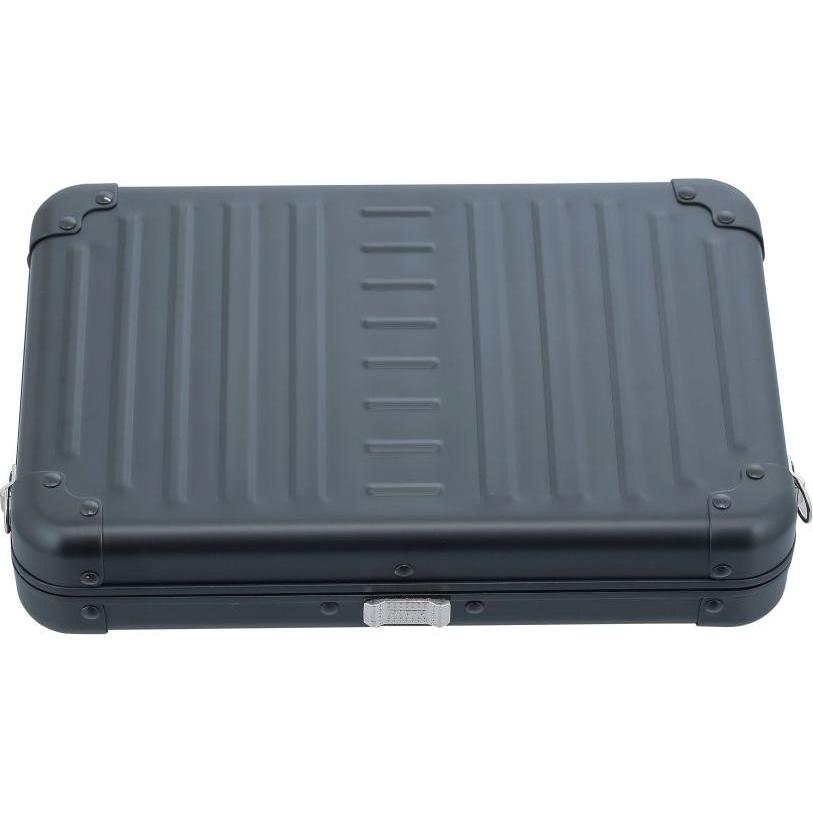Aleon, Handtasche, Aluminium Vanity Case 10,5", Schwarz