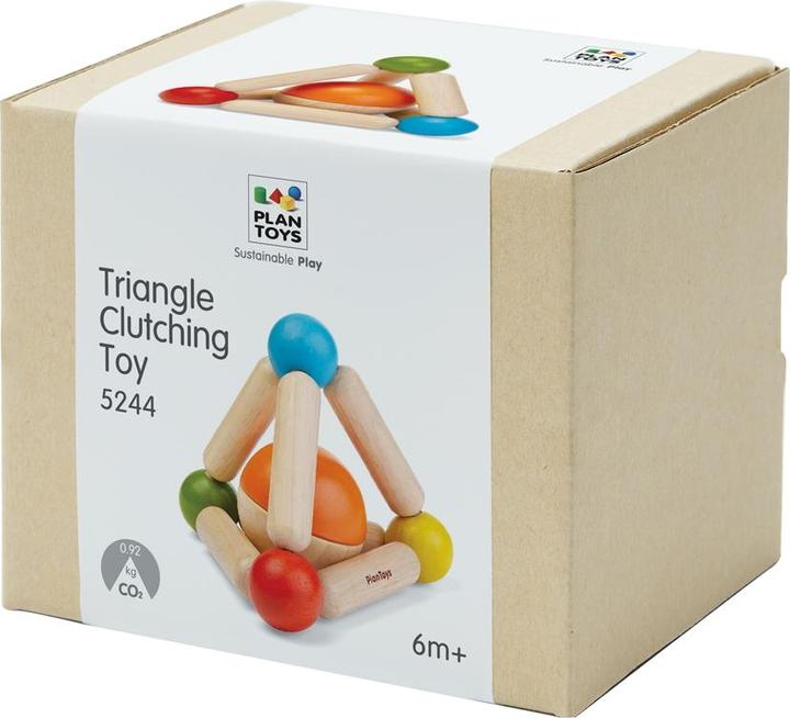 Produktbild Plantoys Dreieck Greifling mit Sound-Ball